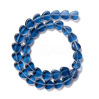 Transparent Glass Beads Strand GLAA-F112-03C-1