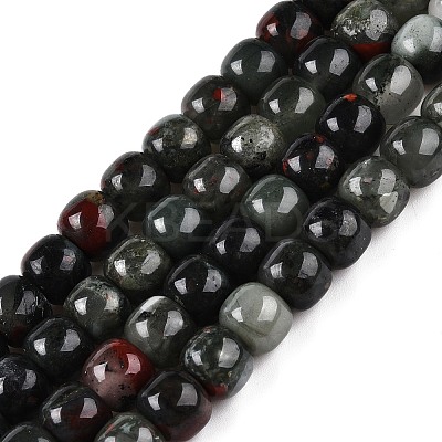 Natural African Bloodstone Beads Strands G-T138-150-1