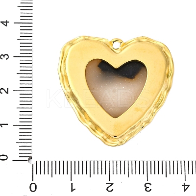 304 Stainless Steel Pendants X-STAS-V004-06G-03-1