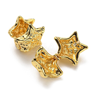 Star Hoop Earrings EJEW-G355-04G-1