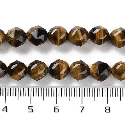 Natural Tiger Eye Beads Strands G-NH0021-A06-01-1