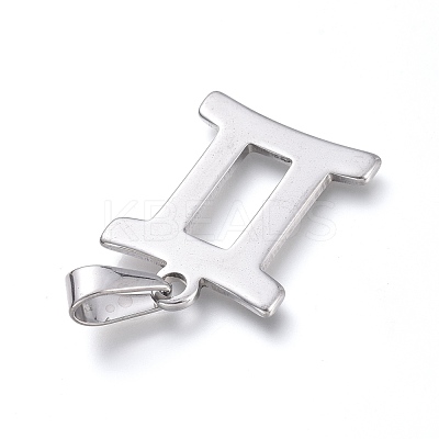 Tarnish Resistant 304 Stainless Steel Pendants X1-STAS-L210-06K-P-1
