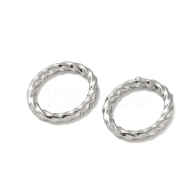 304 Stainless Steel Twisted Linking Rings STAS-L300-006C-P-1