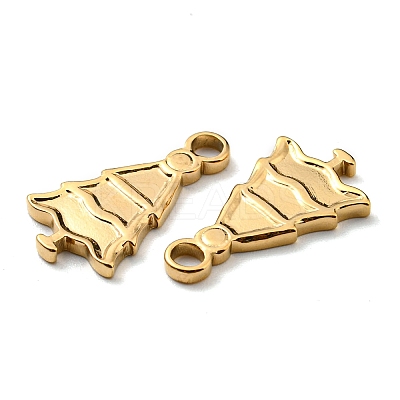 Ion Plating(IP) 304 Stainless Steel Pendants STAS-Q248-17G-1
