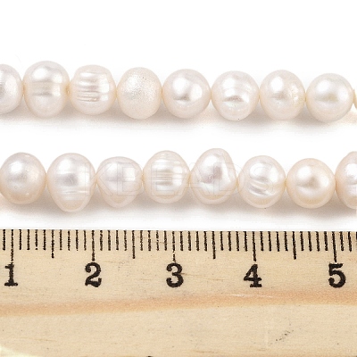 Natural Cultured Freshwater Pearl Beads Strands PEAR-C003-12F-1