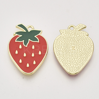 Alloy Enamel Pendants ENAM-N051-07C-1