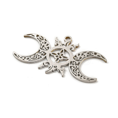 Non-Tarnish 304 Stainless Steel Pendants STAS-P342-06P-1