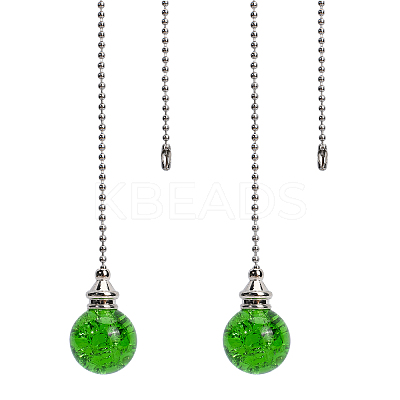 Round Natural Quartz Crystal Pendants HJEW-WH0008-14P-03-1