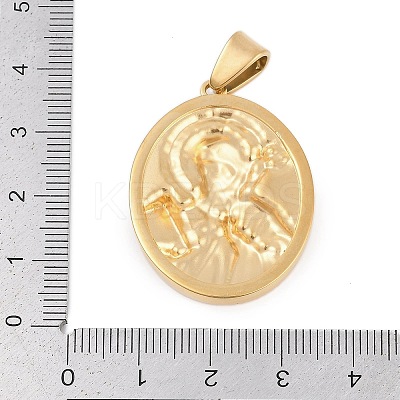 304 Stainless Steel Pendants STAS-M103-01G-04-1
