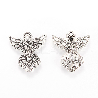 Tibetan Style Alloy Pendants TIBEP-Q063-133AS-NR-1