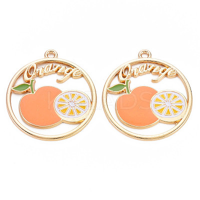 Alloy Enamel Pendants LS-ENAM-S126-106-NR-1