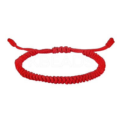 Nylon Threads Braided Bracelet BJEW-SW00058-3-1