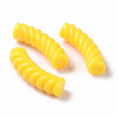 Opaque Acrylic Beads OACR-A016-03H-1
