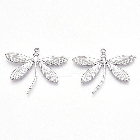 Non-Tarnish 304 Stainless Steel Pendants STAS-K242-16P-1