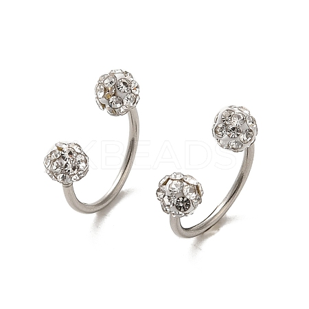304 Stainless Steel Piercing Body Jewelry AJEW-C033-01B-P-1