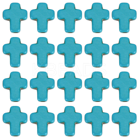 Synthetic Turquoise Beads  TURQ-HY0001-07C-1