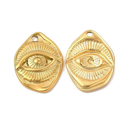 Ion Plating(IP) 304 Stainless Steel Pendants STAS-E182-14G-1