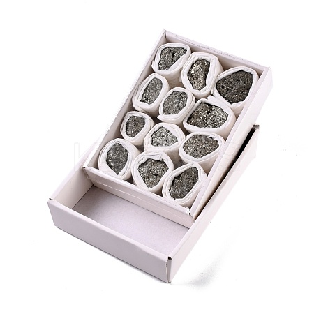 Rough Raw Natural Pyrite Beads G-K314-05-1