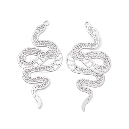 Non-Tarnish 201 Stainless Steel Pendants STAS-B038-11P-1