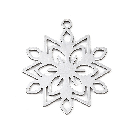 Christmas 201 Stainless Steel Pendants STAS-C156-01S-P-1