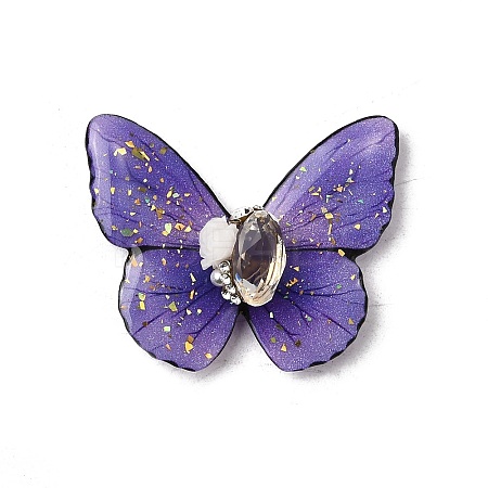 Transparent Epoxy Resin Cabochons RESI-A044-01C-1