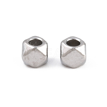 304 Stainless Steel Beads STAS-D394-02K-P-1