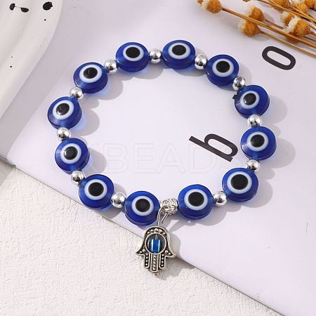 Devil's Eye Bracelet Fatima Palm Bracelet Alloy Eye Men's and Women's Handwear ZU5042-4-1