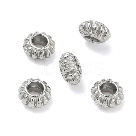 304 Stainless Steel Beads STAS-D204-35P-1