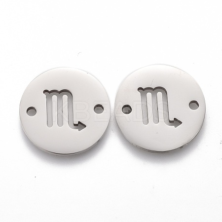 Tarnish Resistant Polishing 201 Stainless Steel Links Connectors STAS-Z001-A-04P-1