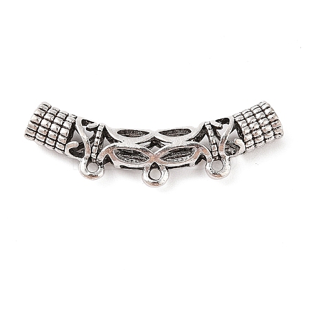 Tibetan Style Alloy Tube Beads FIND-C060-032A-AS-1