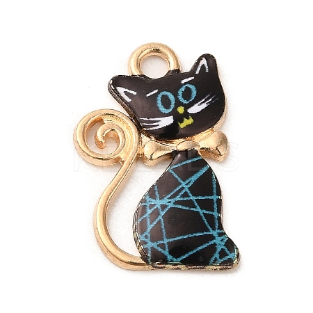 Alloy Enamel Pendants ENAM-T011-139E-1