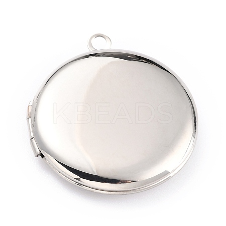 Non-Tarnish 316 Stainless Steel Locket Pendants STAS-L258-003P-1