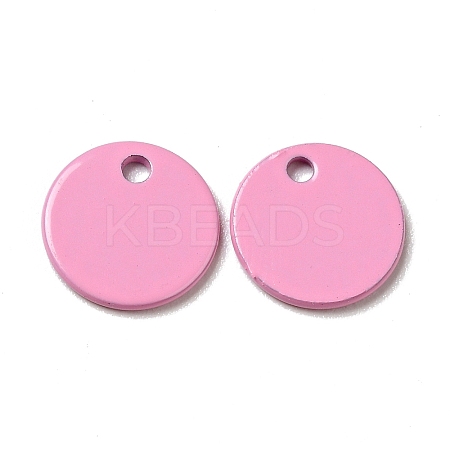 Spray Painted 201 Stainless Steel Charms STAS-G304-21C-1