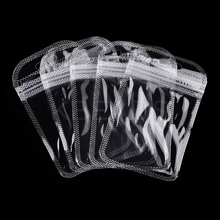 Transparent Plastic Resealable Packaging Bags X-OPP-T002-01B-1