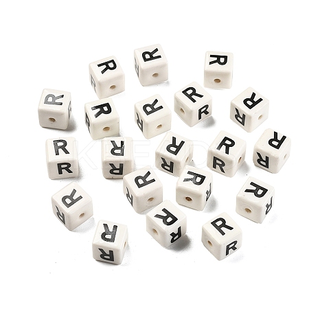 20Pcs Porcelain Beads PORC-FS0001-08R-1