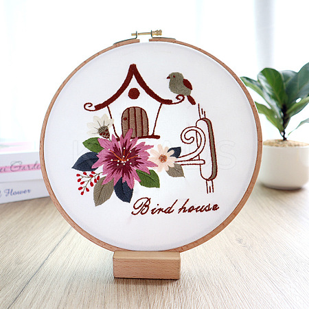 DIY Embroidery Kit DIY-P077-123-1