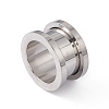 Non-Tarnish 304 Stainless Steel Ear Plugs Gauges LS-EJEW-G317-01K-P-2