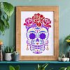 Large Plastic Reusable Drawing Painting Stencils Templates DIY-WH0202-089-5