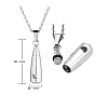 Stainless Steel Pendant Necklaces PW-WG21928-01-2