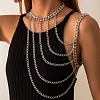 Ally Multi-Layered Twisted Chain Shoulder Body Chains for Women FS-WG6F463-02-1