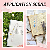 DIY Angel Resin Rhinestone & Alloy Bookmarks Making Kits DIY-SC0027-21-5