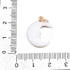 Brass Enamel Pendants X-ENAM-I087-03C-3