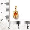 Ion Plating(IP) 304 Stainless Steel Rhinestone Pendants STAS-A104-11G-11-3