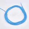 Synthetic Quartz Crystal Beads Strands G-T119-05G-2
