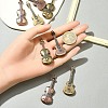 8Pcs 4 Styles Tibetan Style Alloy Pendants FIND-FS0002-60-8