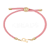 1Pc Adjustable Nylon Cord Slider Bracelets for Women BJEW-LP0001-32R-03-1