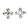 Tibetan Style Alloy Pendants FIND-C083-02A-AS-1