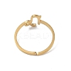 12Pcs 304 Stainless Steel Adjustable Finger Ring RJEW-L115-01G-M-4