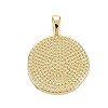 Brass Enamel Pendants KK-Q283-057A-NR-2