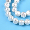 Transparent Spray Painted Glass Beads Strands GLAA-N001-27-4